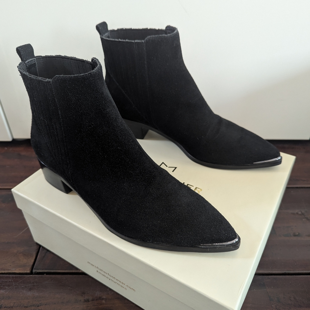 Marc Fisher Black Women's Ankle Boots